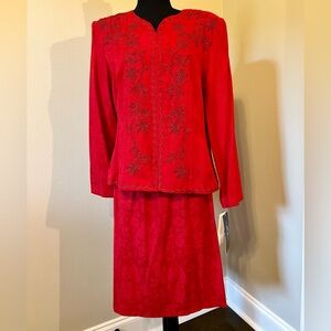 Karin Stevens Skirt Suit (New with Tags)